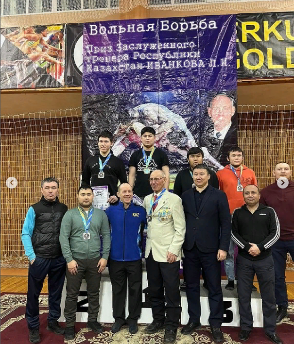 1-4.01.2023 Екібастұз қаласы. Еркін күрестен жастар арасында Л.Иванковтың жүлдесіне арналған Республикалық турнир. 2- орын 92 кг Тоқанов Алдияр