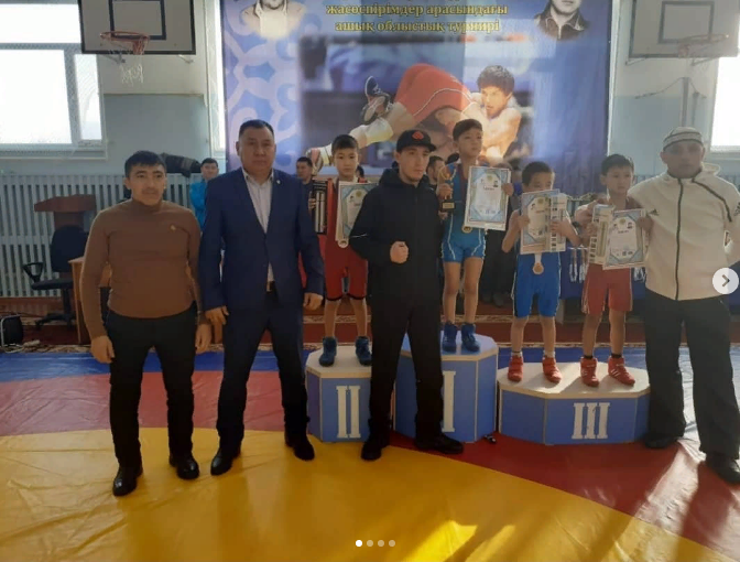 24-26.12.2021. Шар қаласы. Еркін күрестен ағайынды Ғалиевтерді еске алуға арналған Республикалық турнир. 23 кг 2 орын Нұржан Нұрым 38 кг 2 орын Жеңіс Ерұл Жарыс жеңімпаздары мен жүлдегерлерін құттықтаймыз!!!